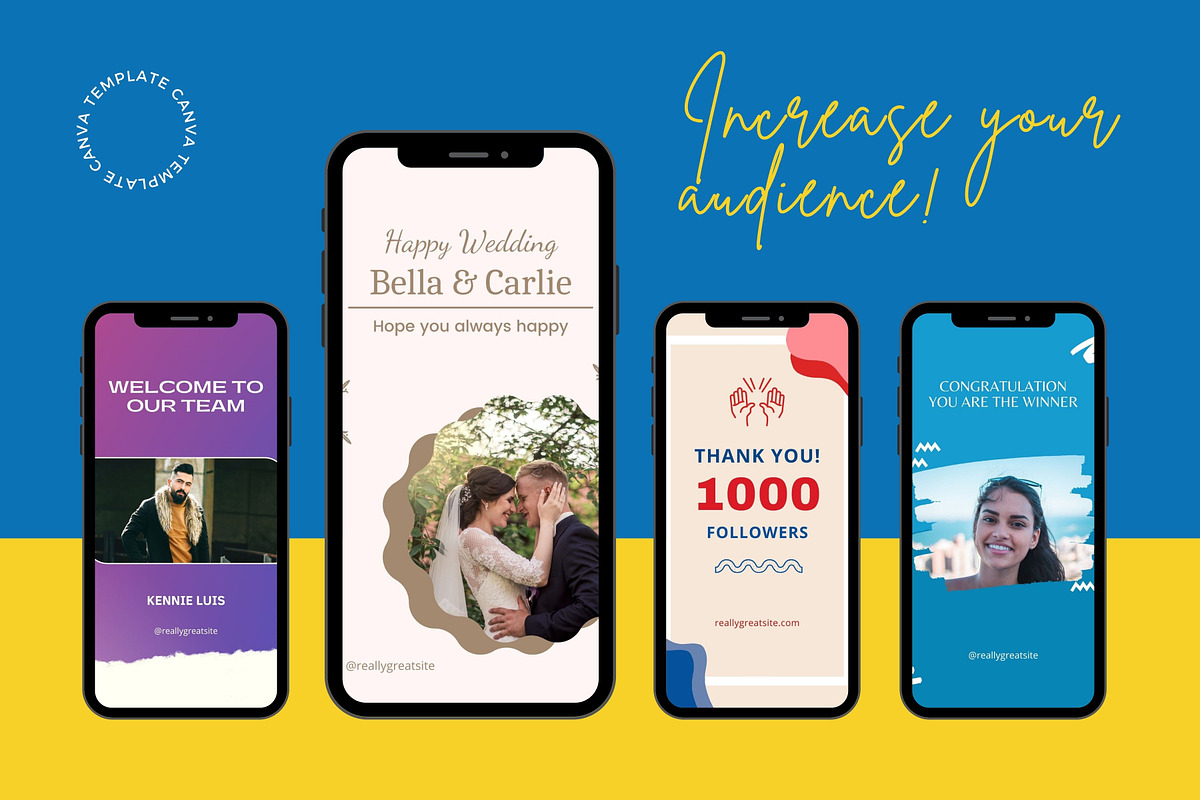 Greetings Content Story Template, a Social Media Template by emcrea (Photo 2 of 9)