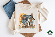Watercolor Houses Clipart, an Illustration by Craft Nest (Thumbnail 8 of 12)