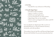 Charleston, SC Toile de Jouy Pattern, a Pattern Graphic by Hughes Studio (Thumbnail 7 of 8)