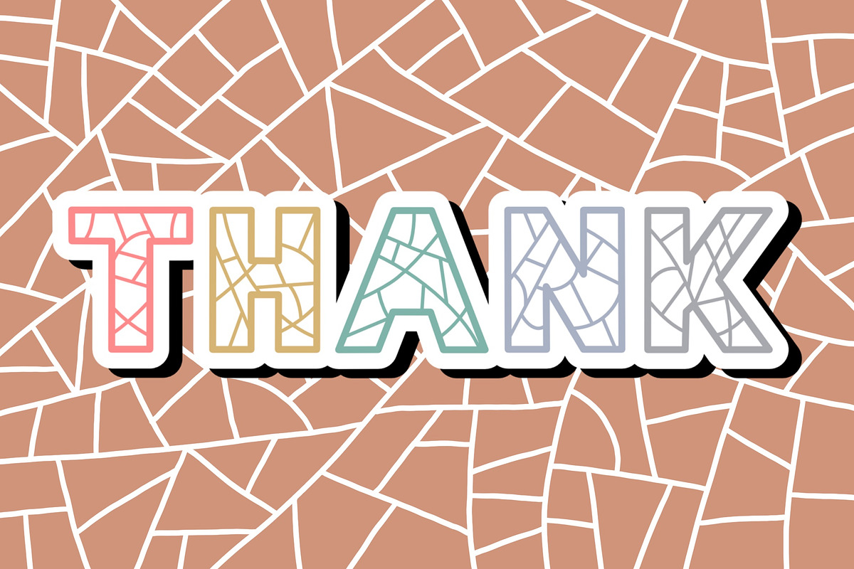 Mosaic OTF, a Symbol Font by DREAMs Soul G. (Photo 4 of 4)