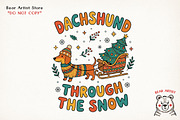 Christmas Colorful Hand-Drawn PNG, an Illustration by GlitterCraft (Thumbnail 39 of 46)