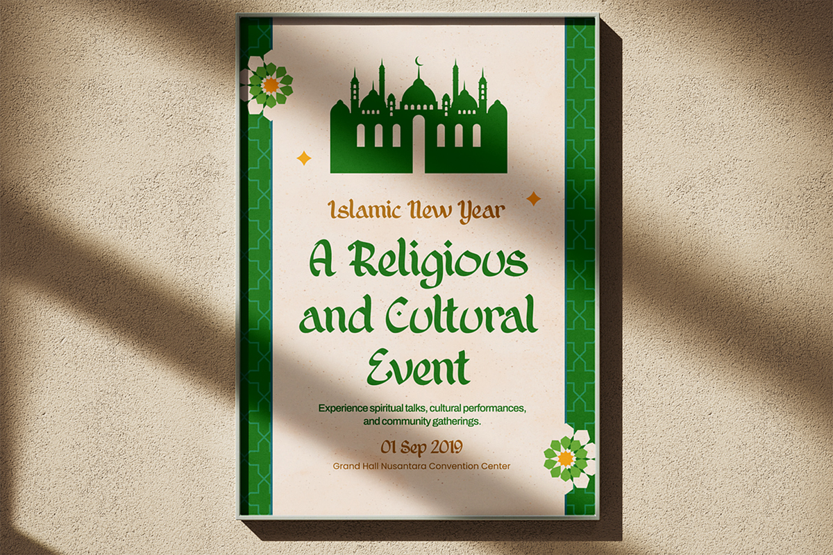 Selamat Raya– Arabic Decorative Font, a Font by Pekotype (Photo 14 of 15)