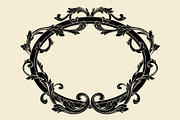 Borders and Frames Ornate Baroque, a Decorative Illustration by Samira (Thumbnail 3 of 7)
