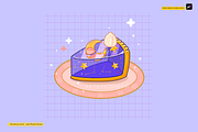 Kawaii Cake O'clock Brush Pack, a Brush Add-On by Artbykimmyw (Thumbnail 7 of 8)