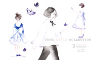 Butterflies, a Person Illustration by Knysh Ksenya (Thumbnail 3 of 9)