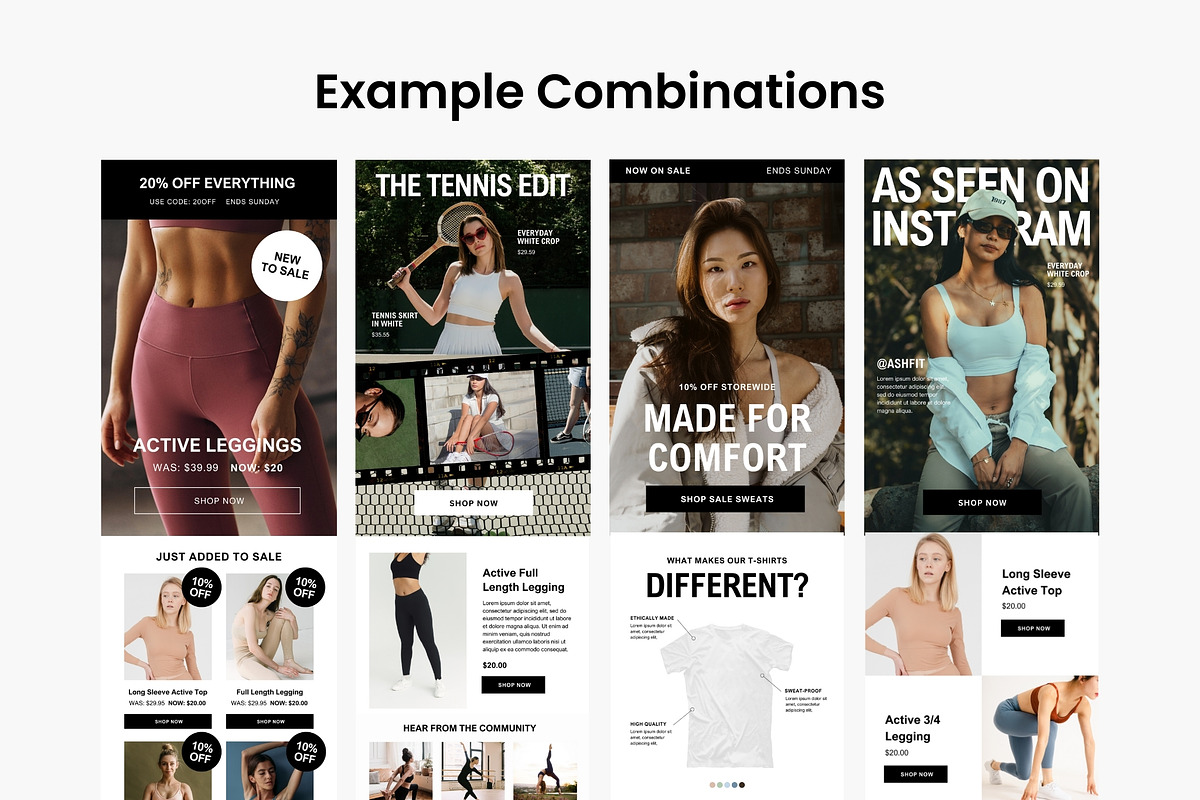 24 Canva Email Template Designs, an Email Template by The Ecommerce Creative (Photo 3 of 6)