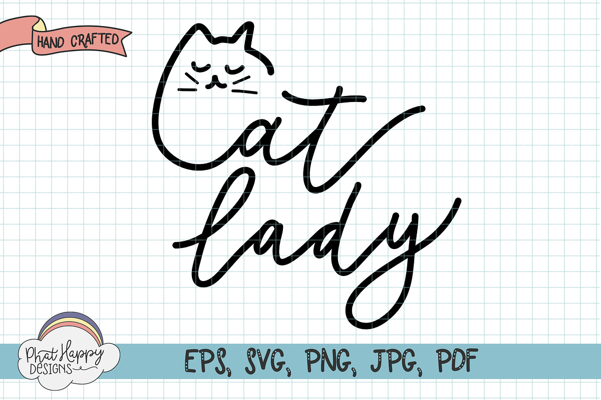 Cat Life Design Bundle, an Illustration by Phat Happy Life (Photo 6 of 12)