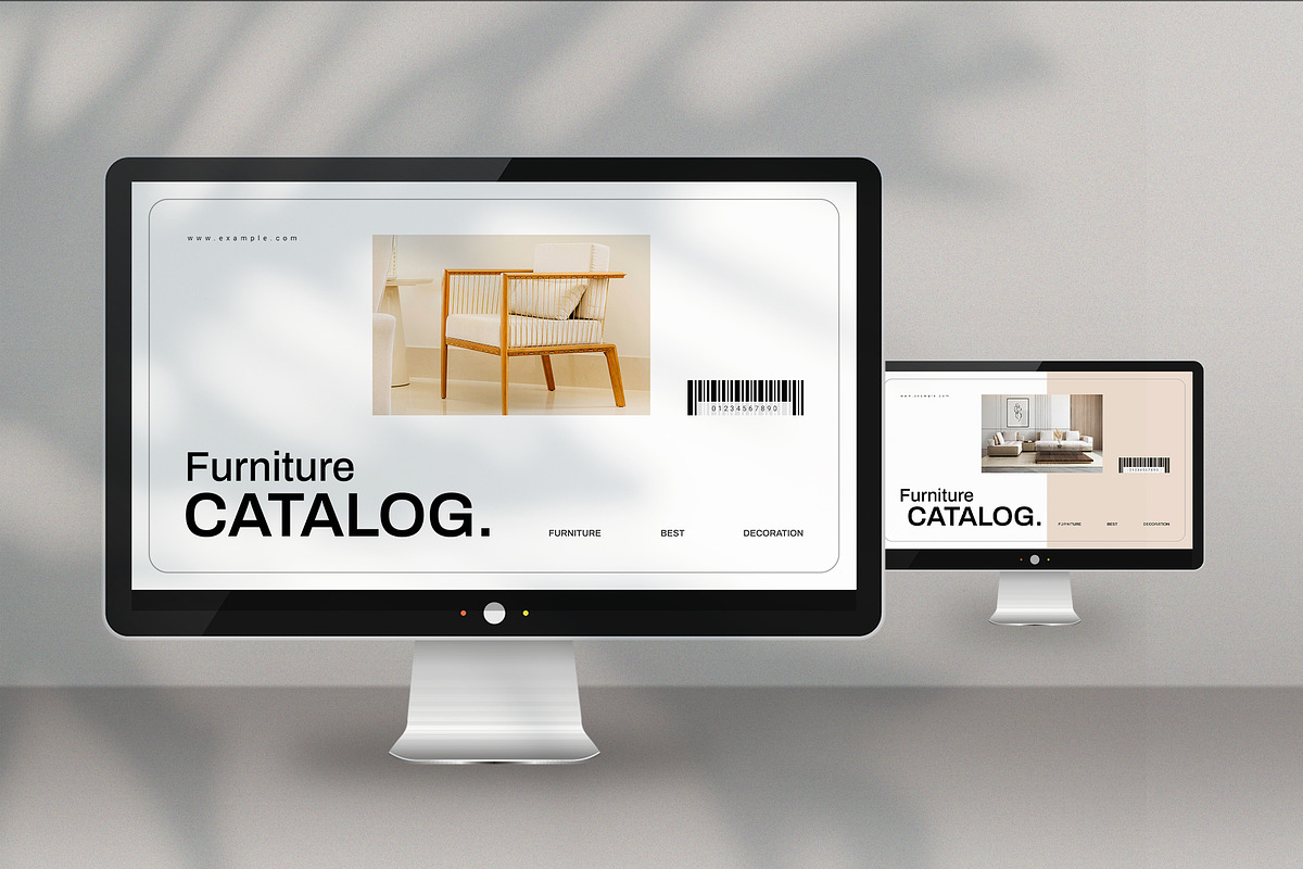 Minimal Furniture Catalog Template, a Presentation Template by Spark_Creative (Photo 2 of 6)