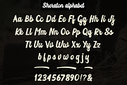 Sheraton, a Script Font by Larin Type Co. (Thumbnail 8 of 8)