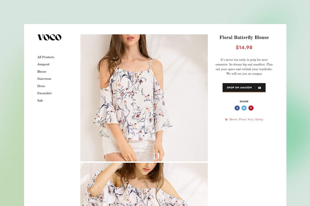 Voco: Blogger Theme for Store, a Templates & Theme by Heybi (Photo 3 of 6)