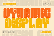 Dynamic Display - Logo Font, a Font by PutraCetol Studio (Thumbnail 1 of 11)