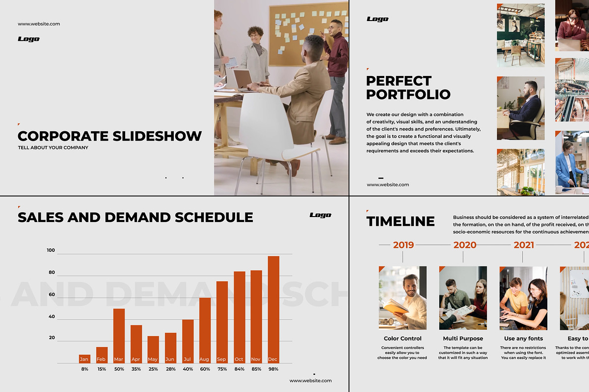 Clean Corporate Report After Effects, a Templates & Theme by 2dfx (Photo 1 of 2)