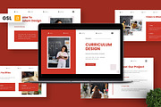 Curriculum Design - Education GSL, a Presentation Template by Deepslide Studio (Thumbnail 1 of 6)