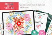 The Mega Floral Composition Kit, a Brush Add-On by Nico-Ng (Thumbnail 23 of 46)