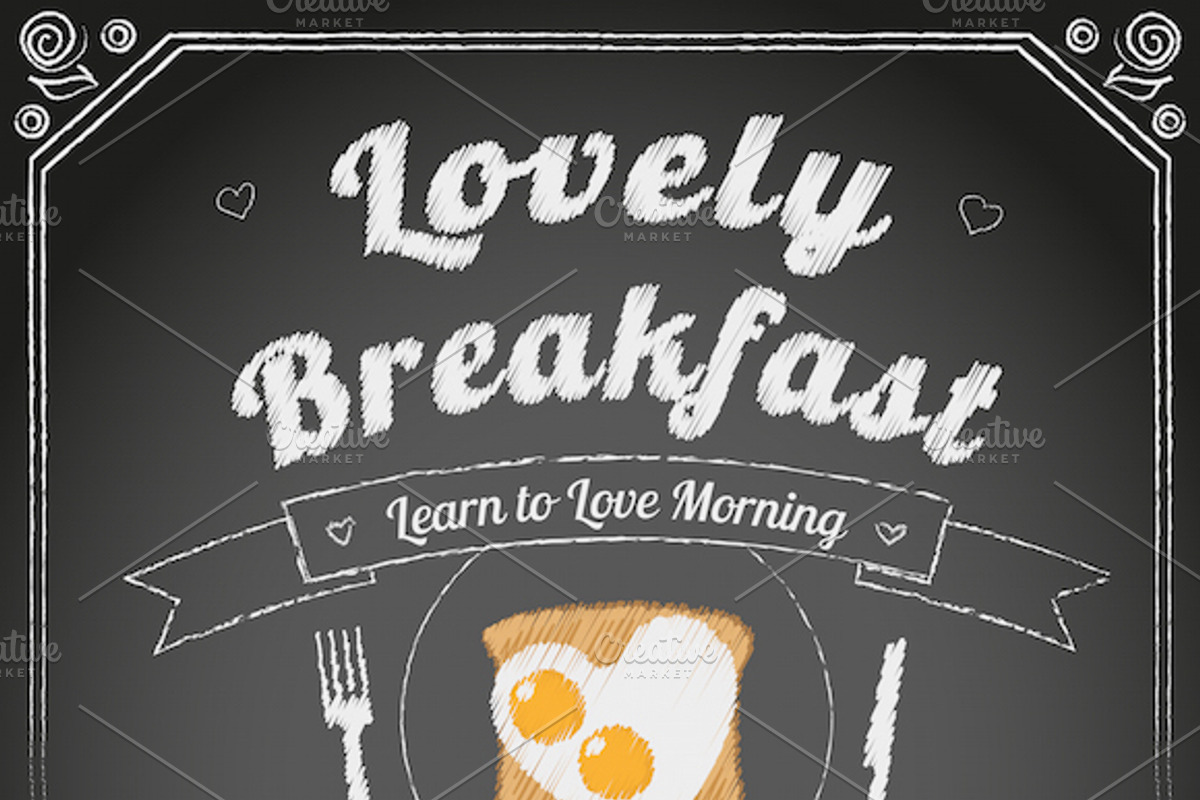 Two vector chalkboards, a Flyer Template by Julia Tim (Photo 5 of 5)