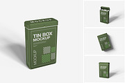 Tin Box Mockup, a Product Mockup by MrLetters (Thumbnail 1 of 5)