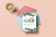 Cute safari set print and pattern, an Animal Illustration by Piixypeach (Thumbnail 3 of 10)