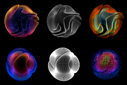 16 Abstract Glitch Point Spheres, an Object Graphic by GarryKillian (Thumbnail 3 of 4)