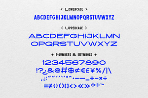 High Cruiser Modern & Bold Sans