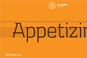 TWS Mora, a Slab Serif Font by Ten Waffle Studio (Thumbnail 3 of 6)