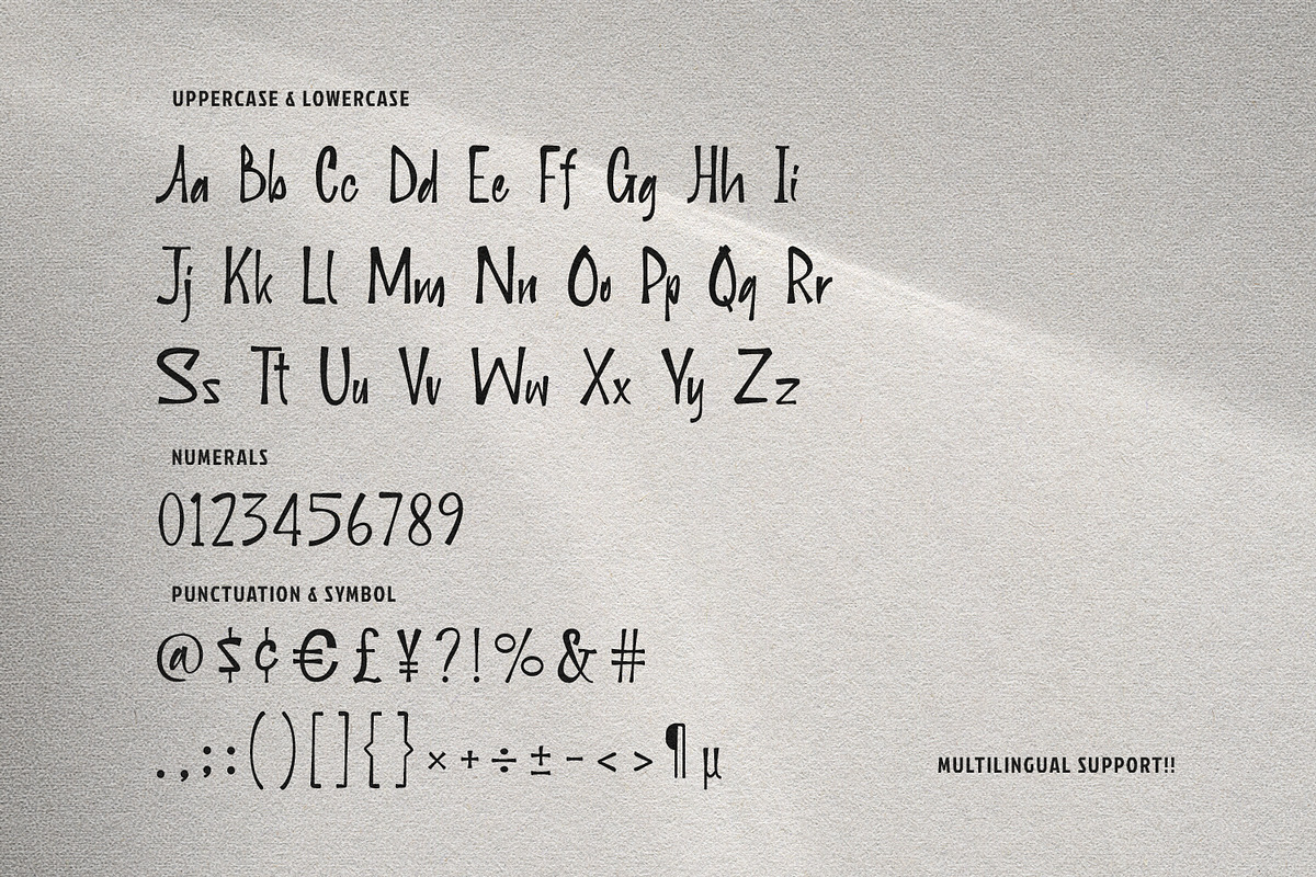 Striga Alafia Suitable Journaling, a Handwritten Font by Maulana Creative (Photo 5 of 7)