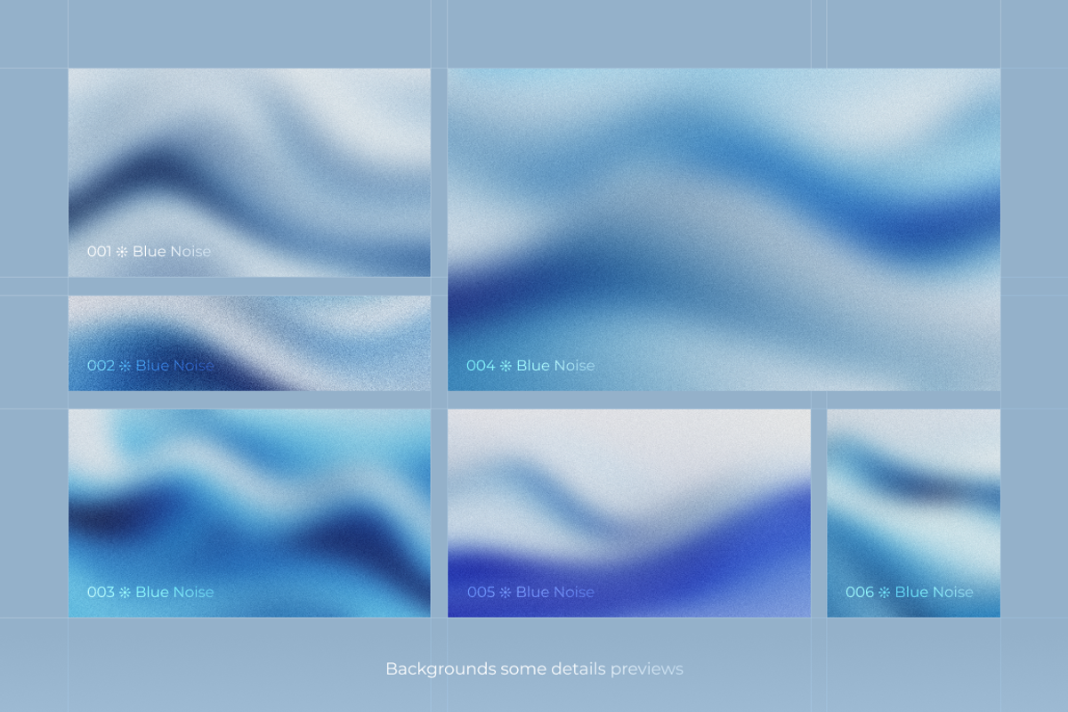 Blue Noise - Background Set, a Background Graphic by Digital Blood (Photo 2 of 16)