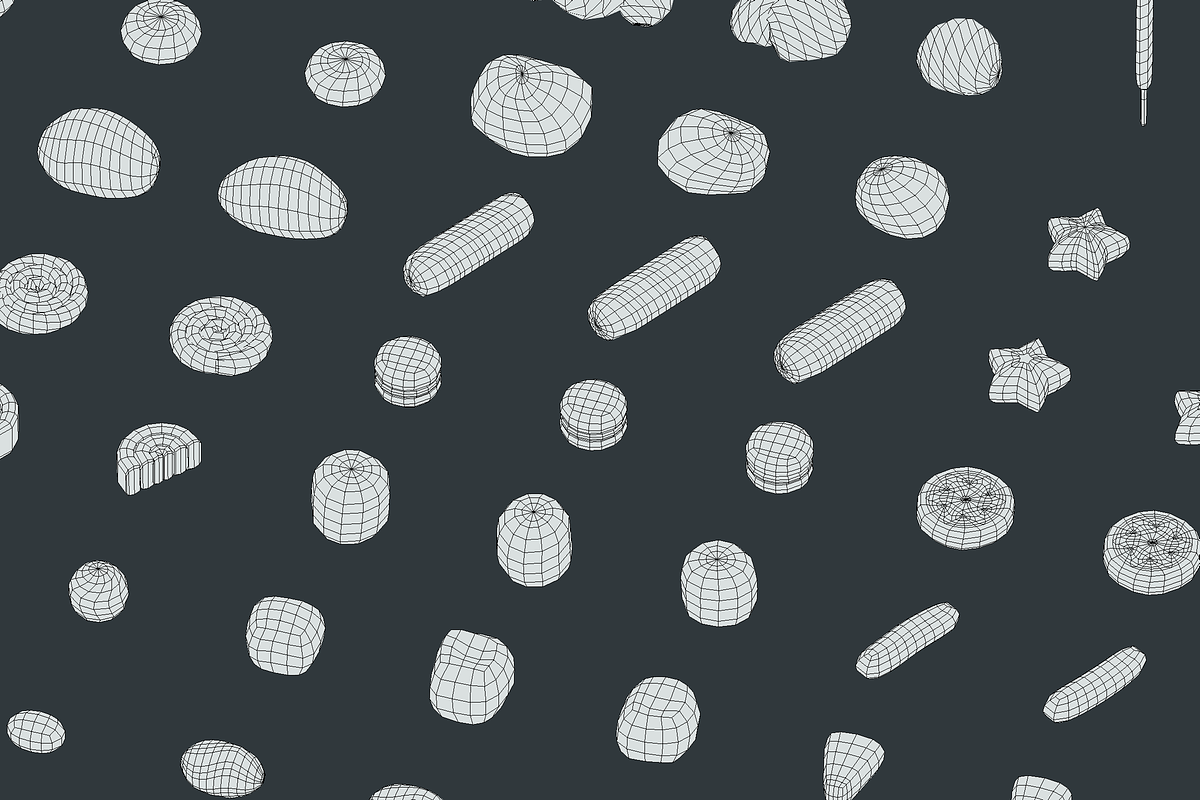 Candy Land - Animation Asset, an Environmental 3D Model by Polydactyl (Photo 30 of 36)