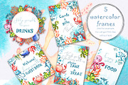 Little OCEAN creatures. Watercolor, an Object Graphic by Ana-Sakuta (Thumbnail 10 of 16)