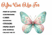 Boho Coquet Clipart,Boho Nursery, a Seasonal Illustration by CreationArt (Thumbnail 5 of 7)