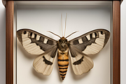 Vintage Moths, an Animal Illustration by Karliefie (Thumbnail 2 of 6)