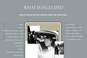Elle Voss - WIX Website Template, a Templates & Theme by Palms&Muses (Thumbnail 3 of 9)