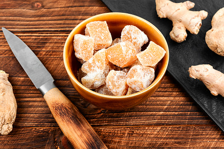 sweat candied ginger, a Food & Drink Photo by MLunov MLunov
