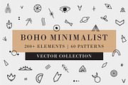 BOHO MINIMALIST vector collection, a Decorative Illustration by Lena Nikolaeva (Thumbnail 1 of 12)