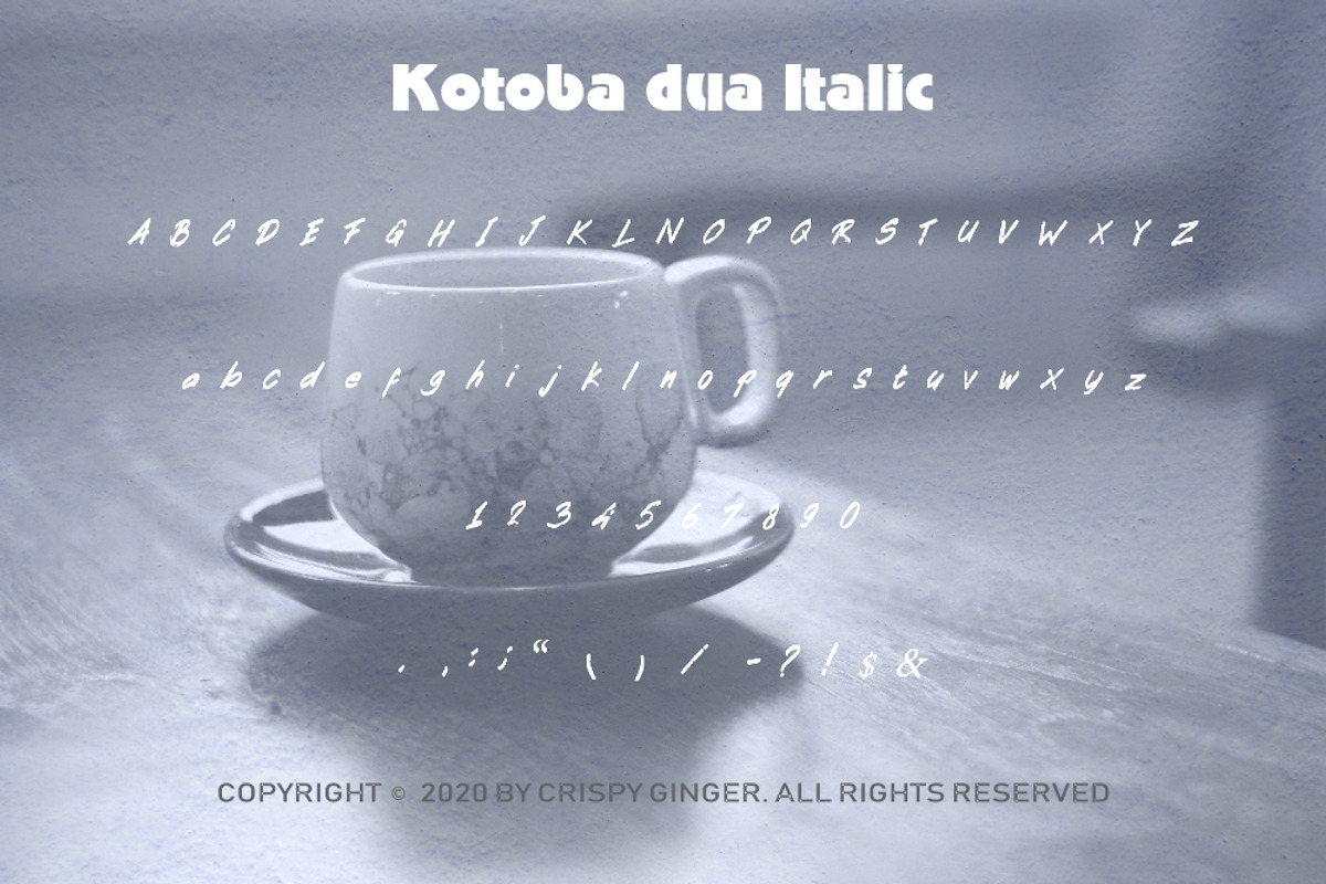 Kotoba Dua - 22 Font styles, a Script Font by Gblack Id (Photo 10 of 13)
