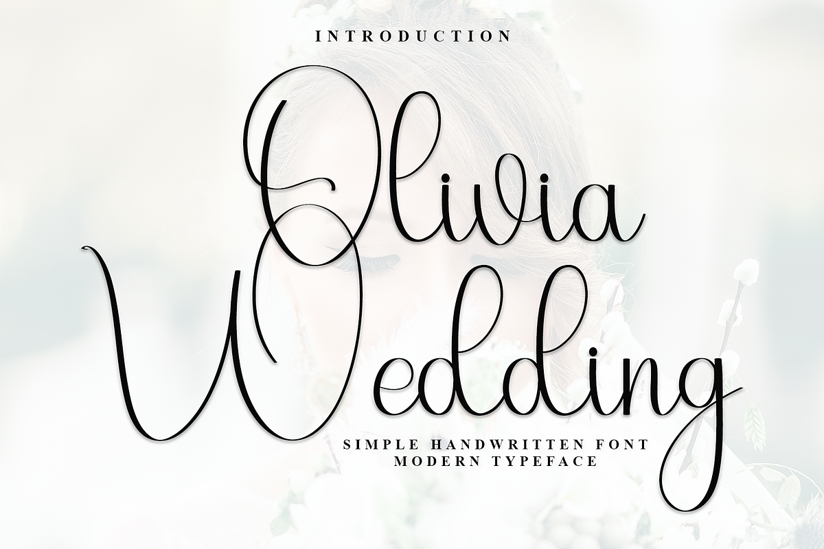 Olivia Wedding, a Handwritten Font by InermediaSTUDIO (Photo 5 of 7)