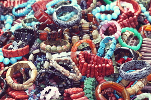Pile of bracelets, a Beauty & Fashion Photo by BOOCYS