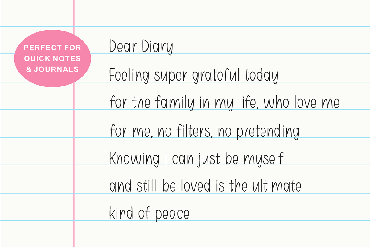 Sugar Delight - Valentine's Font, a Handwritten Font by Keithzo (Photo 2 of 9)