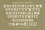 Sagrada Familia Font Collection, a Serif Font by Letterhend Studio (Thumbnail 4 of 9)