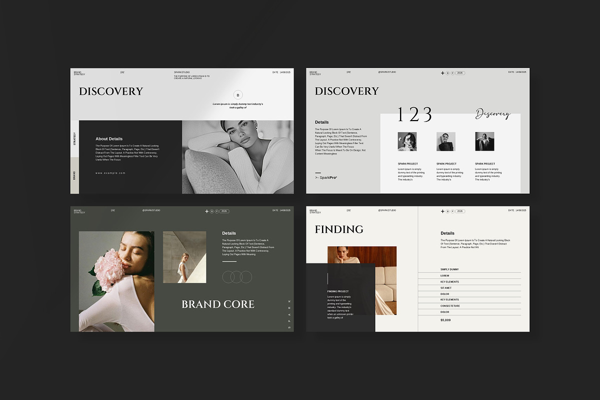 Brand Strategy GoogleSlides Template, a Presentation Template by SparkPro (Photo 4 of 9)
