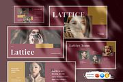 Lattice Presentation Template, a Presentation Template by Analogous Temp (Thumbnail 1 of 5)