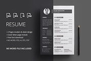 Resume / CV, a Resume Template by Rongmistiry (Thumbnail 1 of 6)