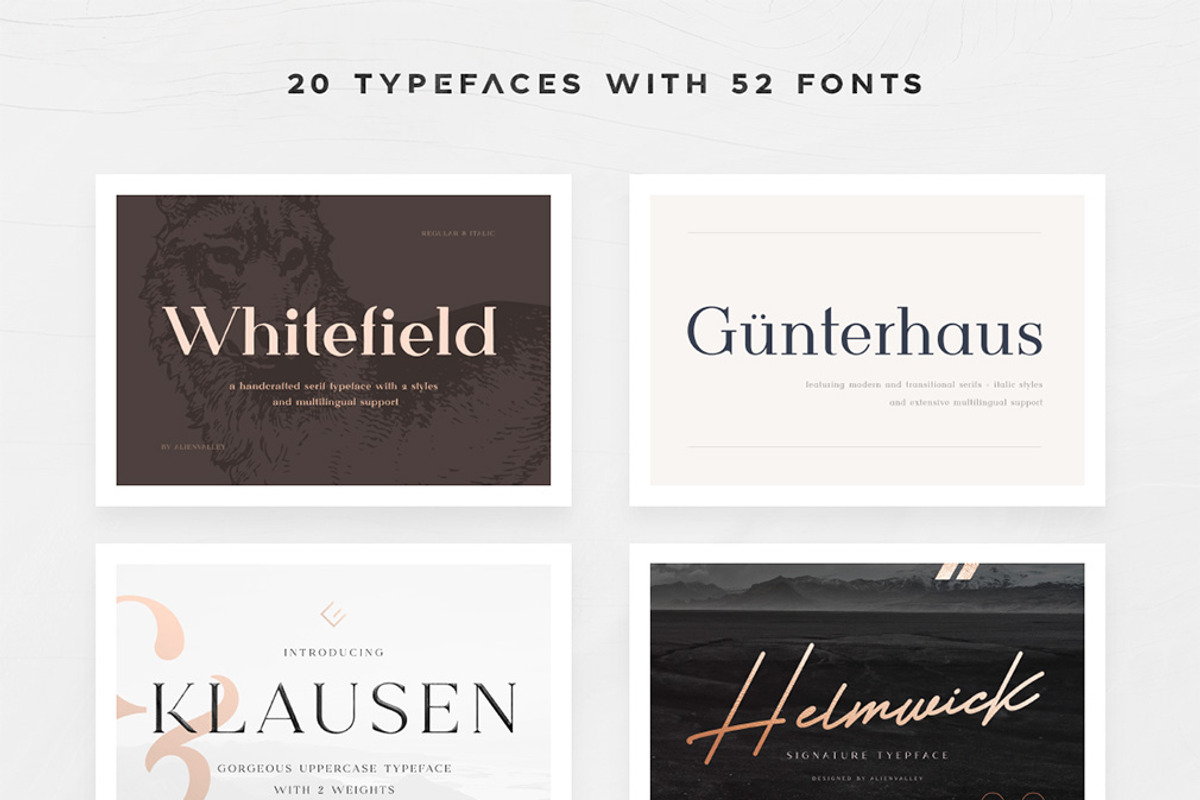 The Versatile Font Bundle preview 2