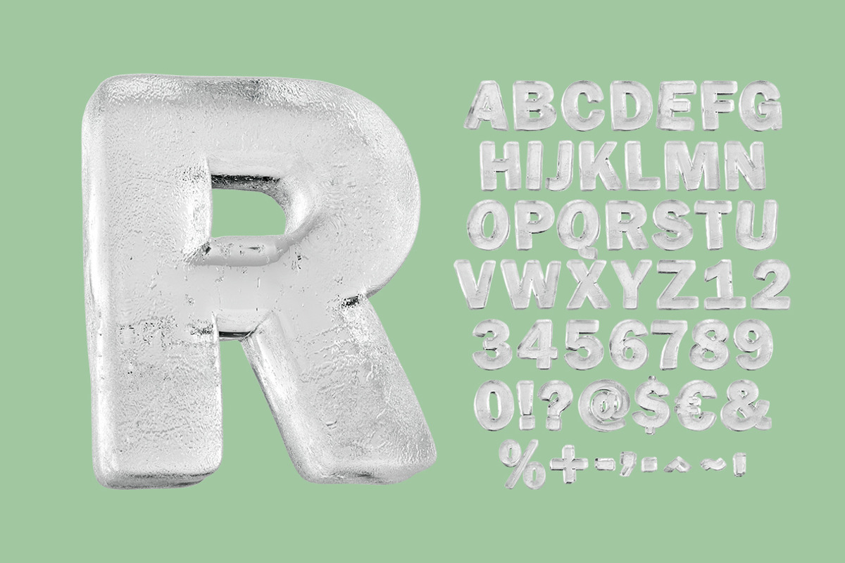 Clean Ice Font, a Font by Handmadefont (Photo 2 of 9)
