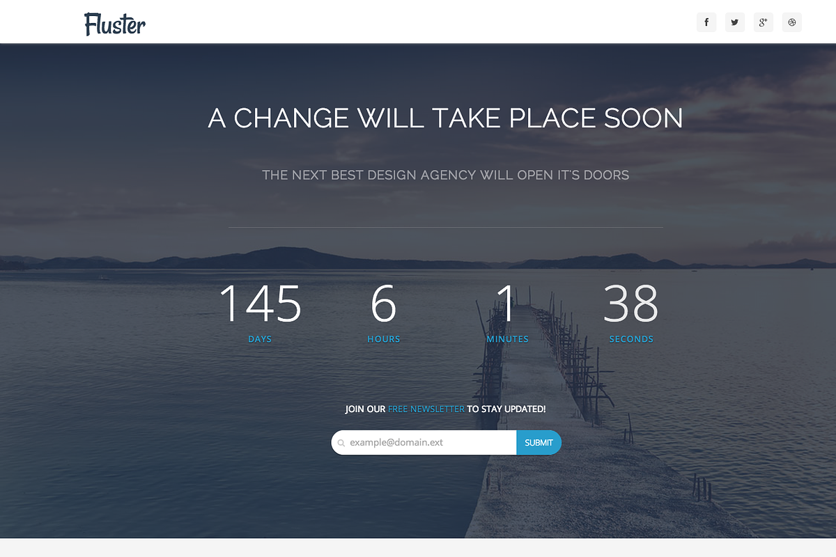 Fluster Multi-Purpose Template, a Bootstrap Template by FWPolice (Photo 4 of 5)