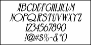 Elegant Showcard JNL, a Serif Font by Jeff Levine Fonts (Thumbnail 5 of 5)