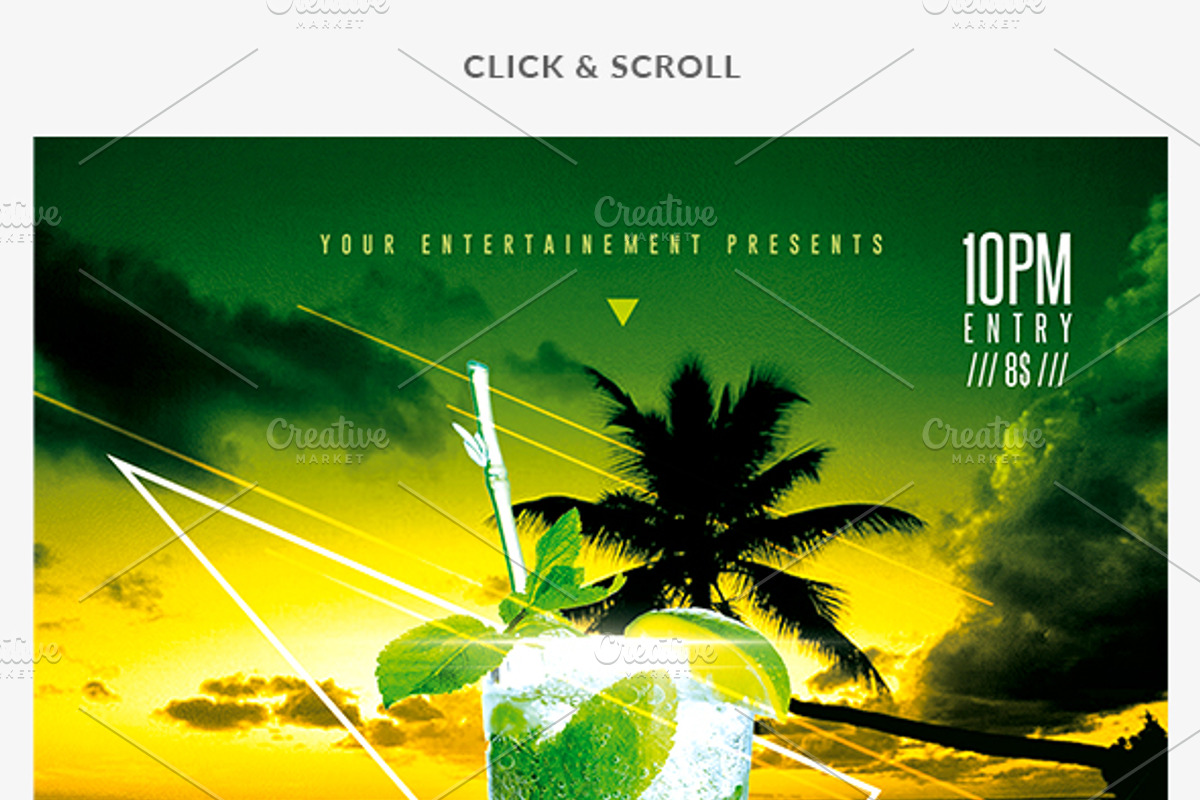 Classy Summer Template, a Flyer Template by Rome B Creation (Photo 3 of 3)