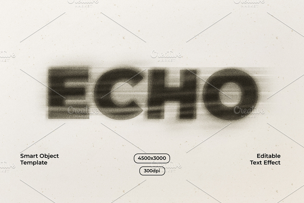 Noise Text Effect, a Layer Style Add-On by alexdndz (Photo 1 of 2)