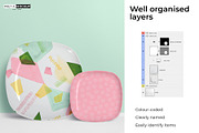 Square Plates Mockup, a Household Mockup by Pret-a-Mockup (Thumbnail 9 of 9)