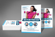 Fitness Health Club Flyer, a Flyer Template by graphicforest (Thumbnail 3 of 4)