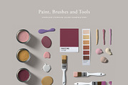 Material Moodboard Scene Creator, a Product Mockup by Ruby&Heart Collective (Thumbnail 15 of 20)